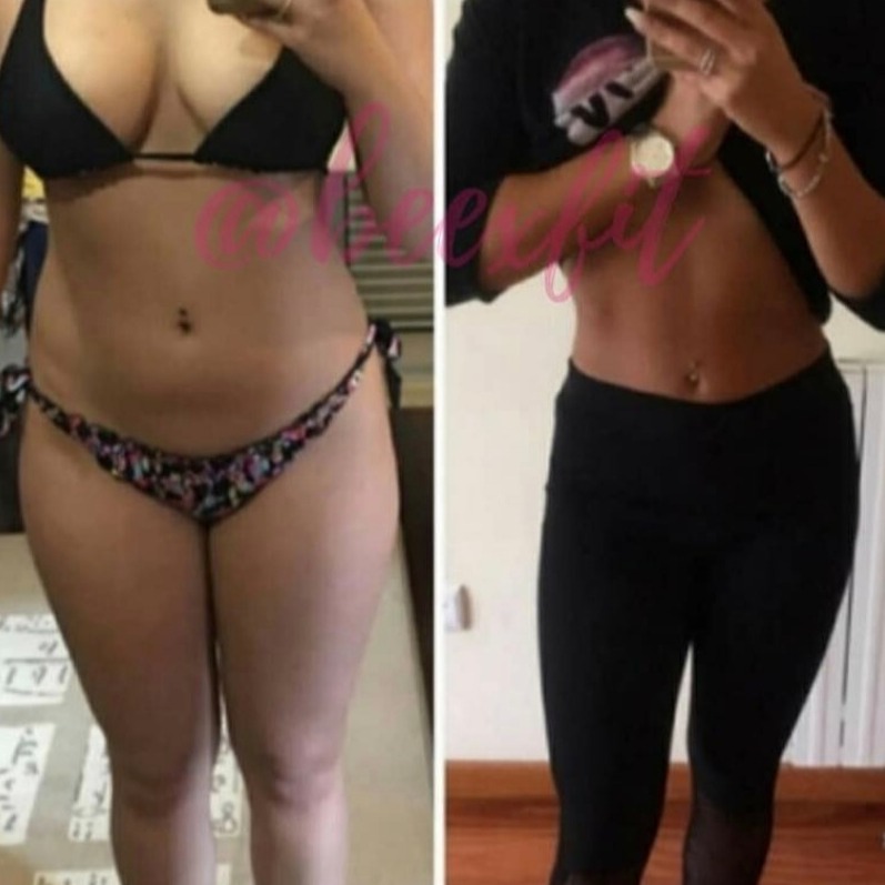 Transformation avant / après d'un membre Beexfit